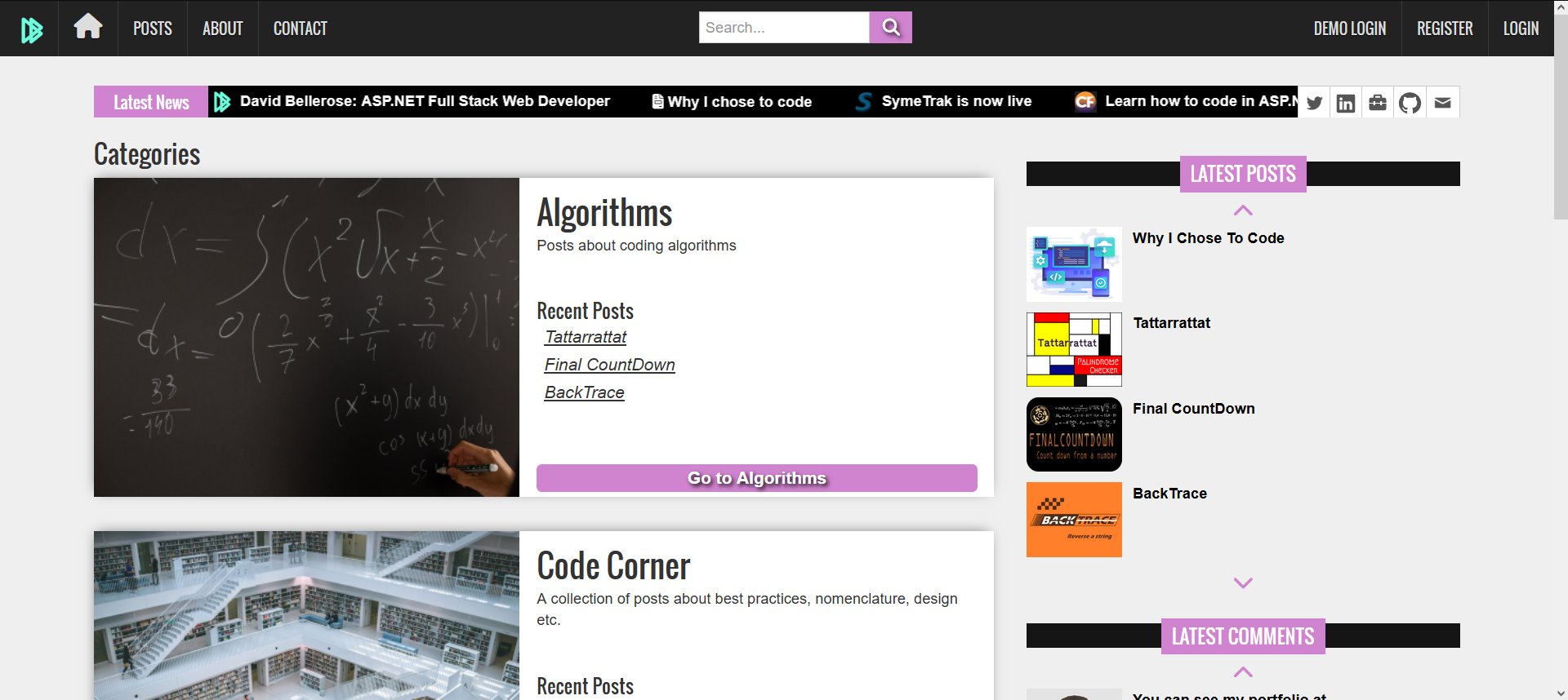 blog project image